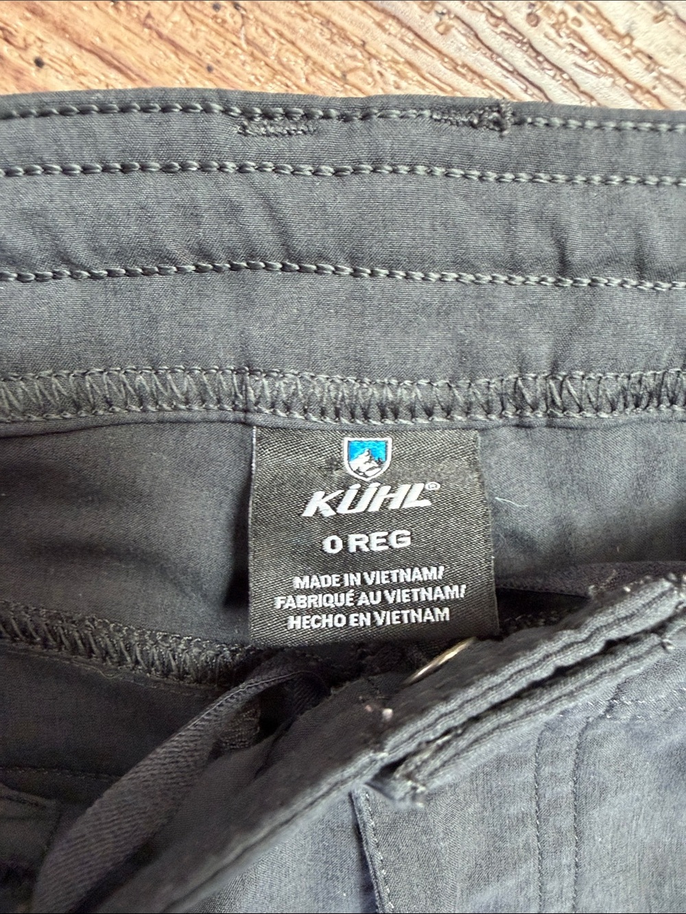Kuhl Freeflex Roll-Up Pant Koal Size 0 Regular - Picture 3 of 3